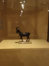 goat, bronze, late sixth/early fifth century BC. Found Sacellum Nenia, Esquiline